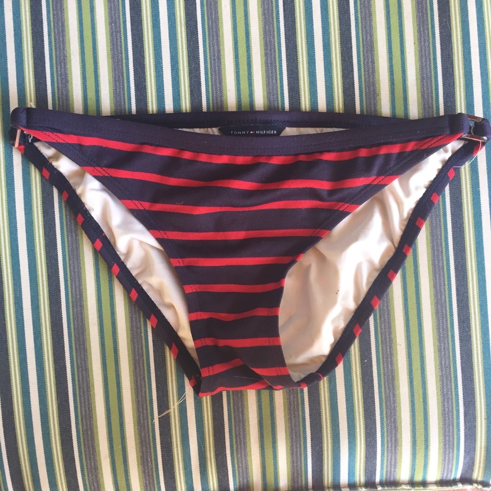 Striped Bikini Bottoms